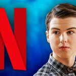 Young Sheldon, Netflix N logo