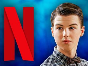 Young Sheldon, Netflix N logo