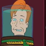 A enorme cabeça de Conan O'Brien causou uma enorme dor de cabeça em Futurama