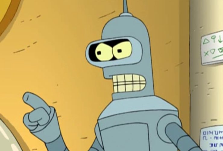 A segunda língua alienígena de Futurama era na verdade um código matemático complexo