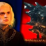 Tom Glynn-Carney as Aegon Targaryen in House of the Dragon, Balerion