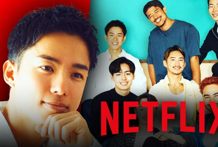 Kazuto from The Boyfriend, Netflix logo