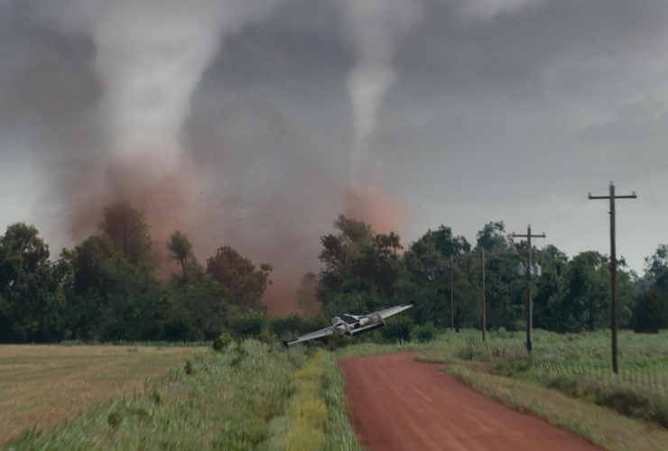 Fotografar Twisters em Oklahoma foi especialmente desafiador graças aos tornados reais