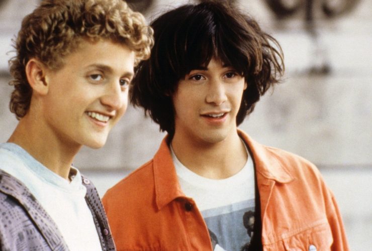 Modelar o cabelo de Ted em Bill & Ted não foi uma tarefa fácil