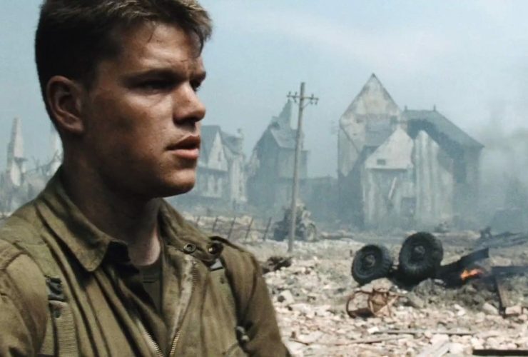 O diretor Steven Spielberg garantiu que Matt Damon ficasse ressentido com o elenco do soldado Ryan