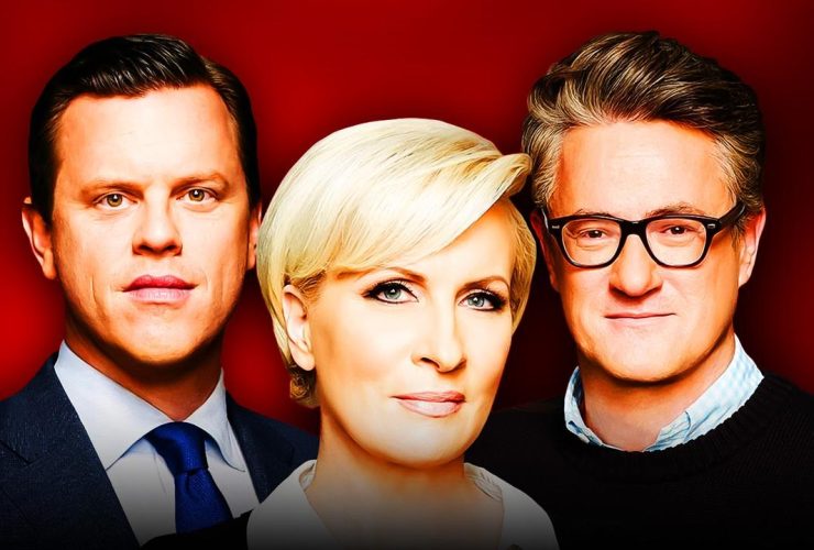 Willie Geist, Mika Brzezinski, and Joe Scarborough from Morning Joe show