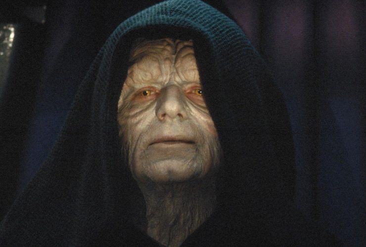 O imperador Palpatine de Star Wars tinha uma roupa surpreendentemente casual por baixo das vestes