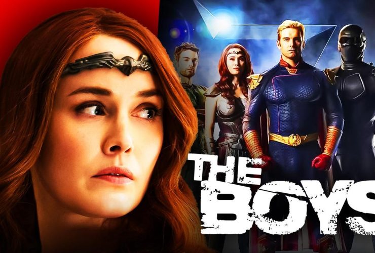 Queen Maeve, The Boys superheroes, The Boys logo