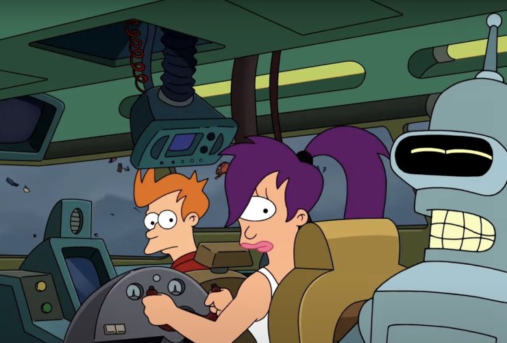 O trailer da 12ª temporada de Futurama é puro caos de ficção científica (e Bender chuta um bebê robô)