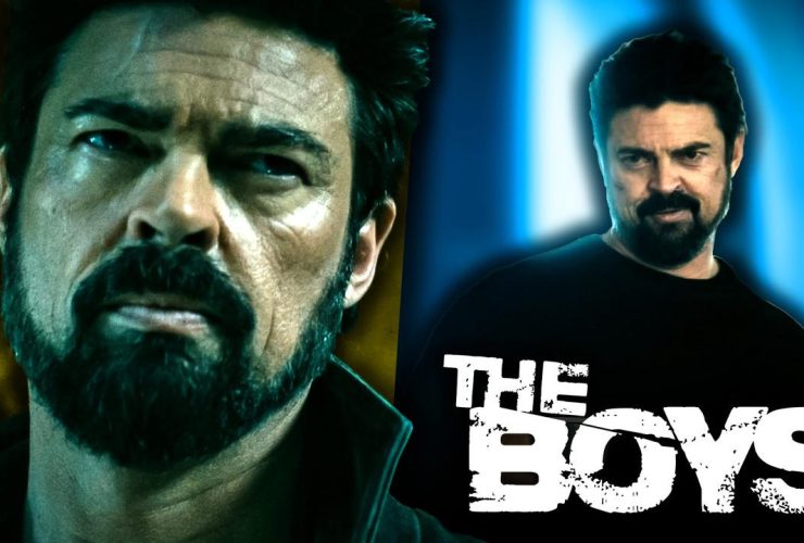 Karl Urban as Billy Butcher, The Boys logo