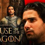 Fabien Frankel as Criston Cole in House of the Dragon, House of the Dragon logo