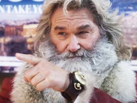 Por que a barba de Kurt Russell nas crônicas de Natal teve que ser tratada com cuidado