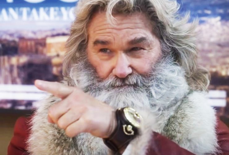 Por que a barba de Kurt Russell nas crônicas de Natal teve que ser tratada com cuidado