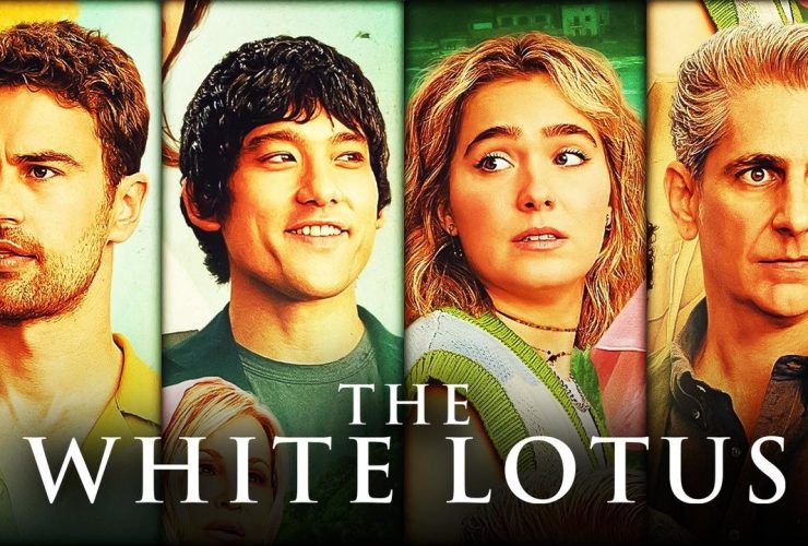 White Lotus Season 1 characters and logo