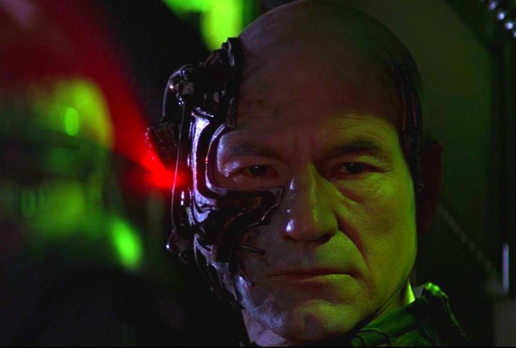 Star Trek: o primeiro contato nunca mostra a parte de trás do Locutus por um motivo