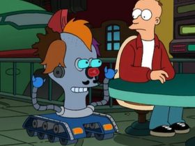 Um robô Futurama particularmente assustador deixou os fãs on-line em frenesi