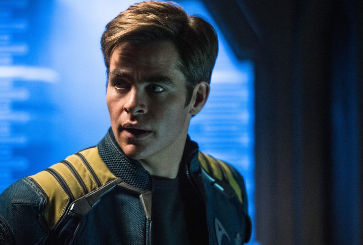 Chris Pine uma vez ficou com um olho roxo de uma de suas co-estrelas de Star Trek