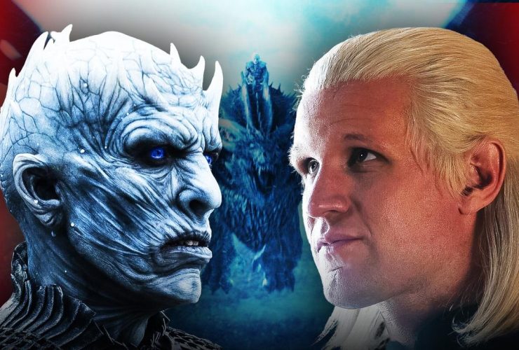 House of the Dragon Night King and Daemon Targaryen, played by Matt Smith