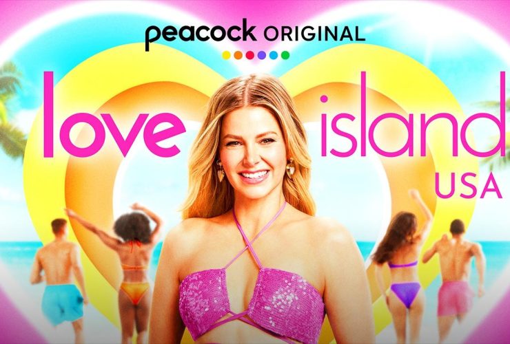 Love Island USA logo and cast