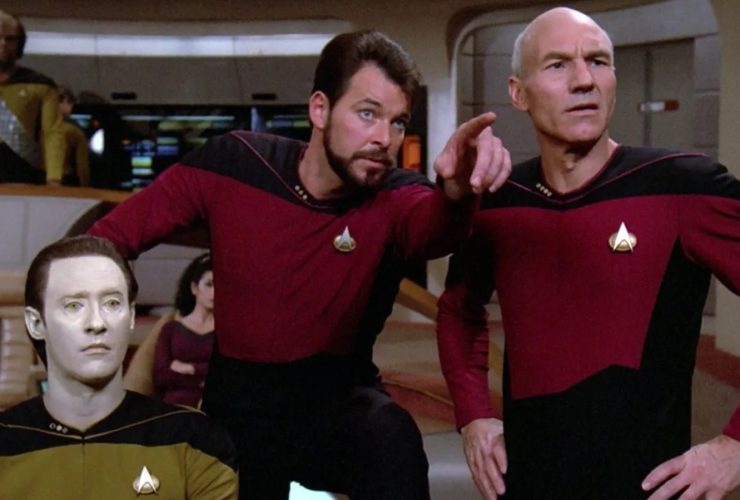 Jonathan Frakes tem uma reclamação sobre Star Trek: a próxima geração