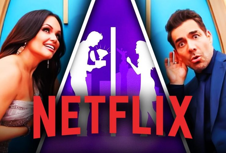 Love is Blind Mexico wallpaper, Netflix logo