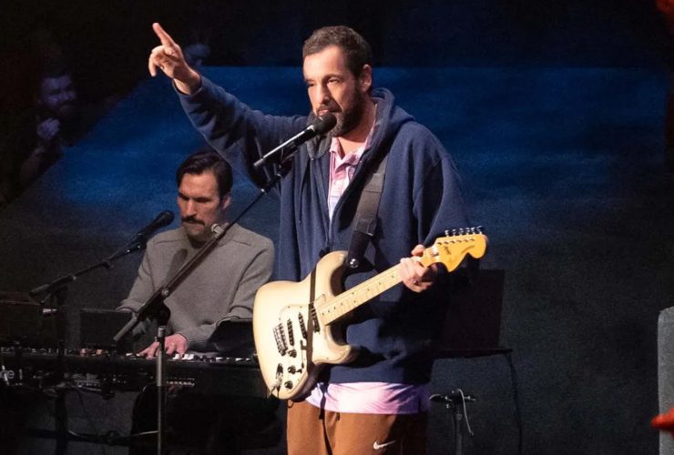 Love You, de Adam Sandler, contratempos falsos especiais para o programa, mas uma altercação foi real