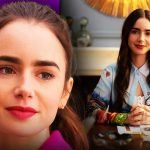 Emily in Paris Lily Collins eating