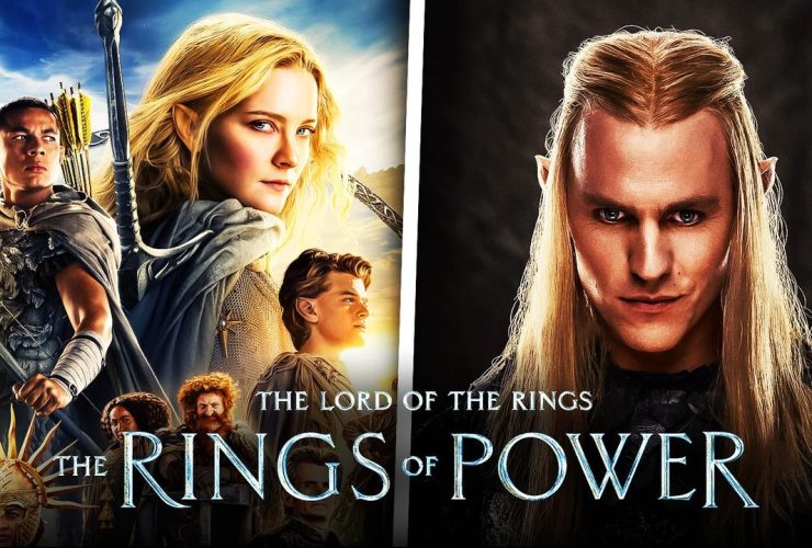 The Rings of Power Poster and Sauron