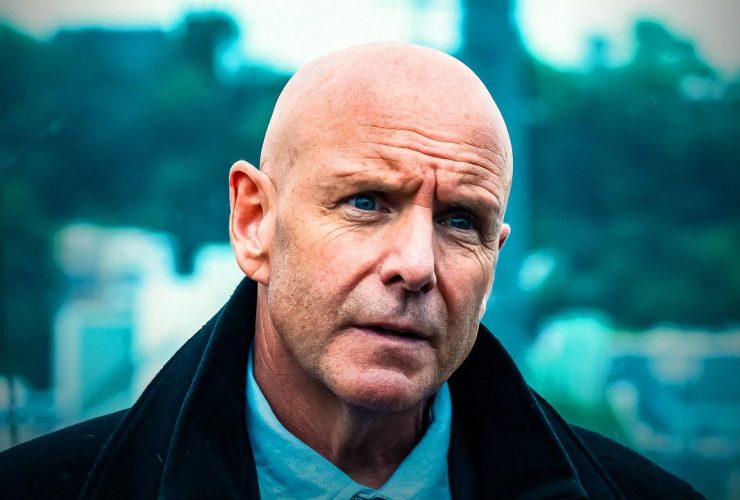 Ian, played by Hugh Dillon, in Mayor of Kingstown Season 3