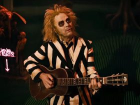 A criatura mais selvagem de Beetlejuice Beetlejuice foi um verdadeiro projeto DIY