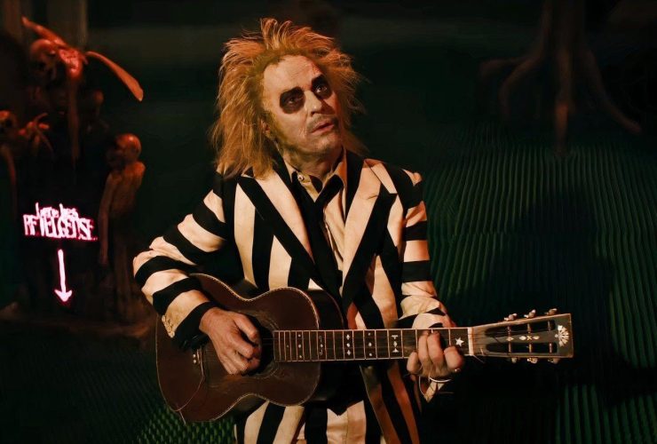 A criatura mais selvagem de Beetlejuice Beetlejuice foi um verdadeiro projeto DIY