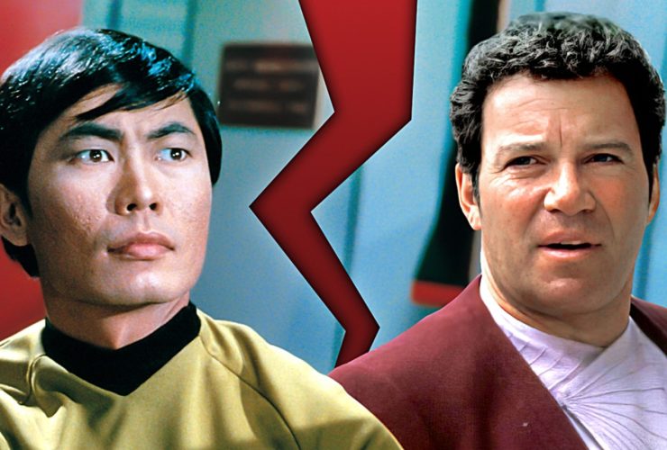 A rivalidade entre George Takei e William Shatner de Star Trek, explicada