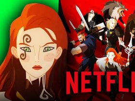 Twilight of the Gods wallpaper, Netflix logo