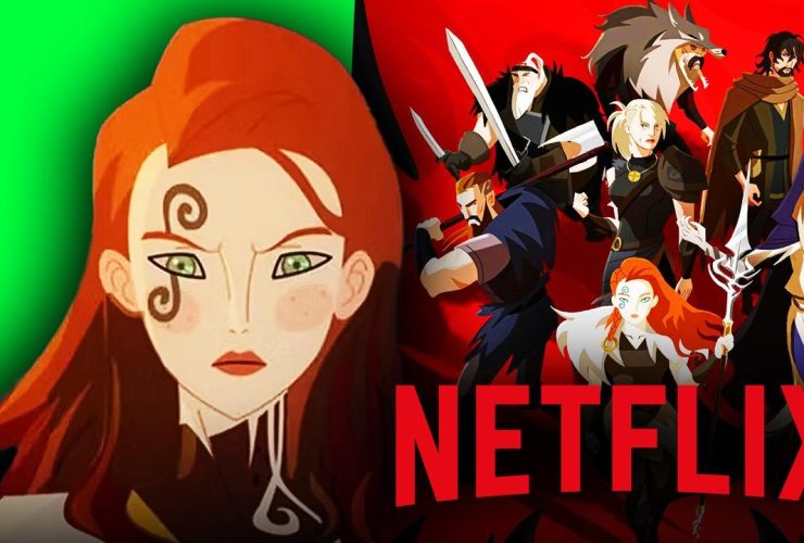 Twilight of the Gods wallpaper, Netflix logo