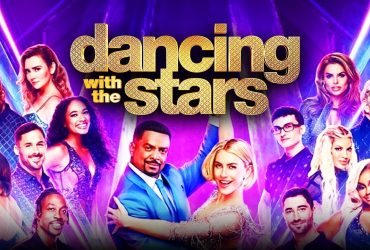 Dancing with the Stars 2024 cast members and logo