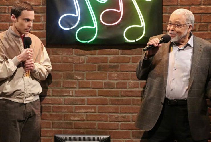 James Earl Jones conheceu uma lenda de Star Wars no conjunto de teoria do Big Bang