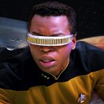 LeVar Burton, de Star Trek, teve dificuldades com a viseira de Geordi La Forge