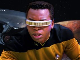 LeVar Burton, de Star Trek, teve dificuldades com a viseira de Geordi La Forge