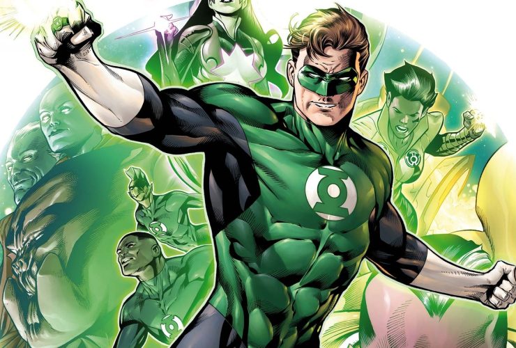 O melhor ator pai da televisão é Hal Jordan na série de TV Lanterna Verde da DC