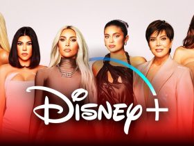 Khloe Kardashian, Kourtney Kardashian, Kim Kardashian, Kylie, Kris, and Kendall Jenner, Disney+ logo