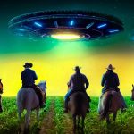 UFO Cowboys Roku wallpaper