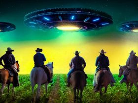 UFO Cowboys Roku wallpaper