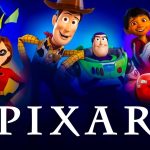 Pixar characters banner