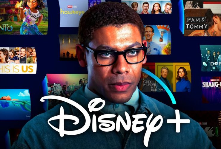 Disney plus shows, logo, Aaron Pierre as Malcolm X in