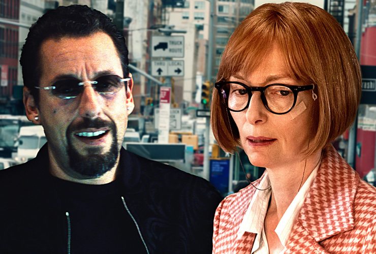 Joias sem cortes de Adam Sandler apresentam um camafeu secreto de Tilda Swinton