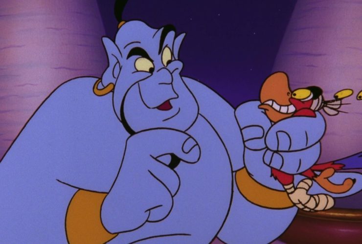 O ator de voz dos Simpsons que substituiu Robin Williams na franquia Aladdin