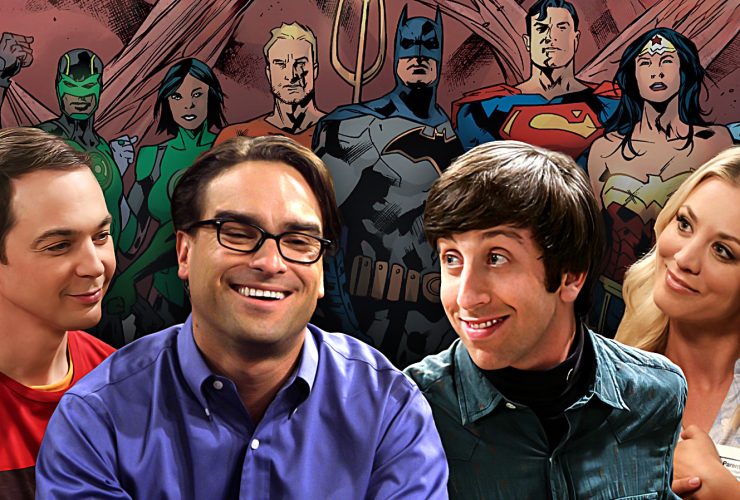 O elenco da teoria do Big Bang conheceu um herói da DC Comics em um crossover selvagem, mas não deu certo