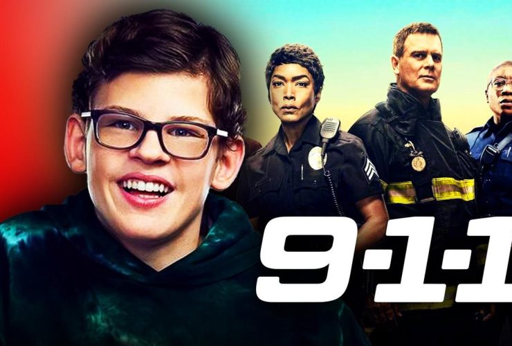 Gavin McHugh as Christopher Díaz, 911 poster