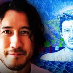 Markiplier, Mark Fischbach in The Edge of Sleep podcast poster