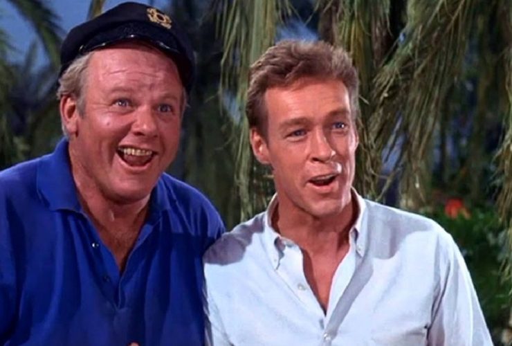 Russell Johnson e Alan Hale Jr. estavam juntos em um faroeste antes da Ilha de Gilligan